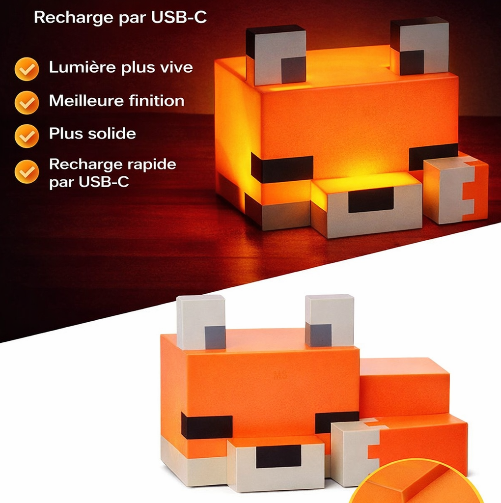Minecraft fox light