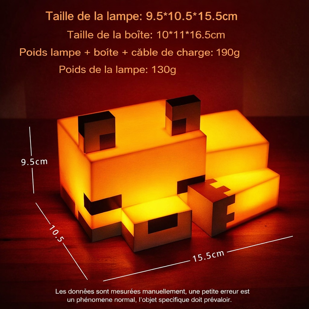 Minecraft fox light