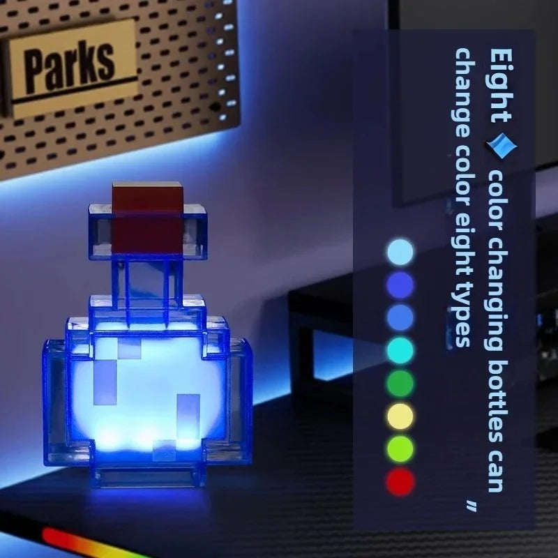 Minecraft potion bottle light