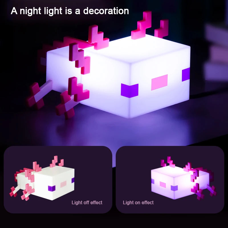 Minecraft axelotl light