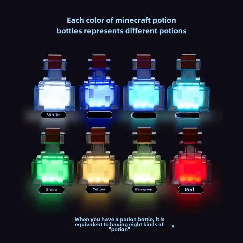 Minecraft potion bottle light