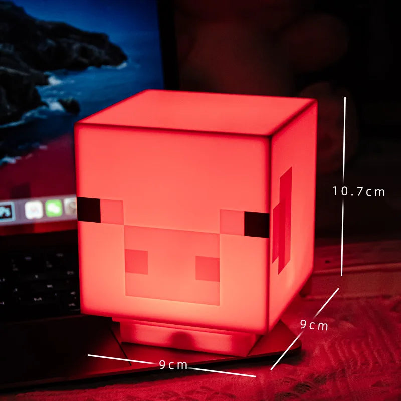 Minecraft pink pig light
