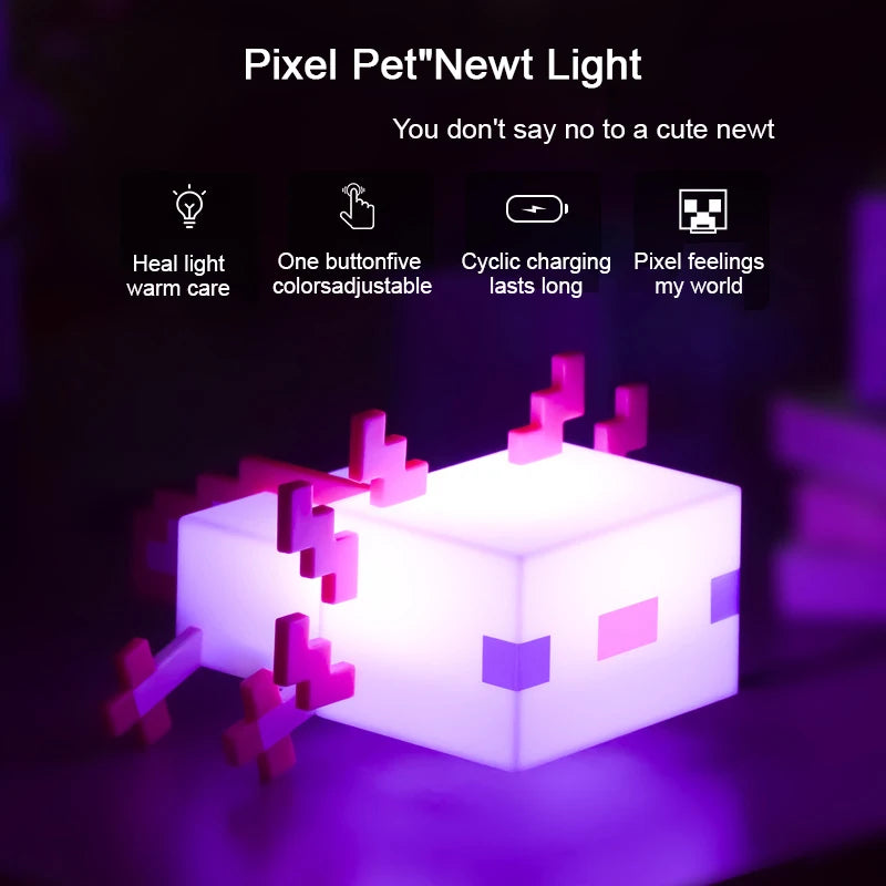 Minecraft axelotl light