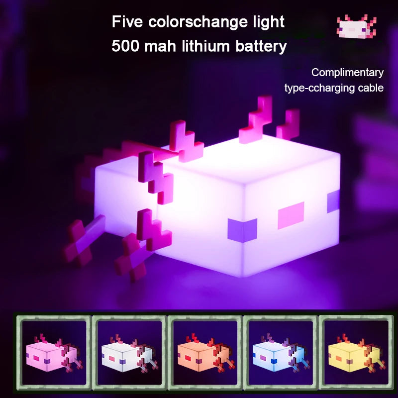 Minecraft axelotl light
