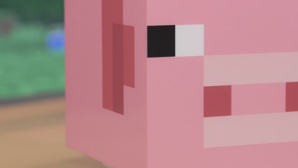 Minecraft pink pig light